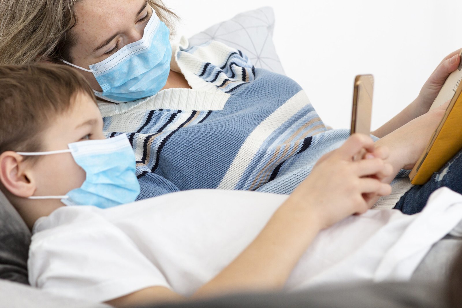 Online GP consultation Ireland - mother and child